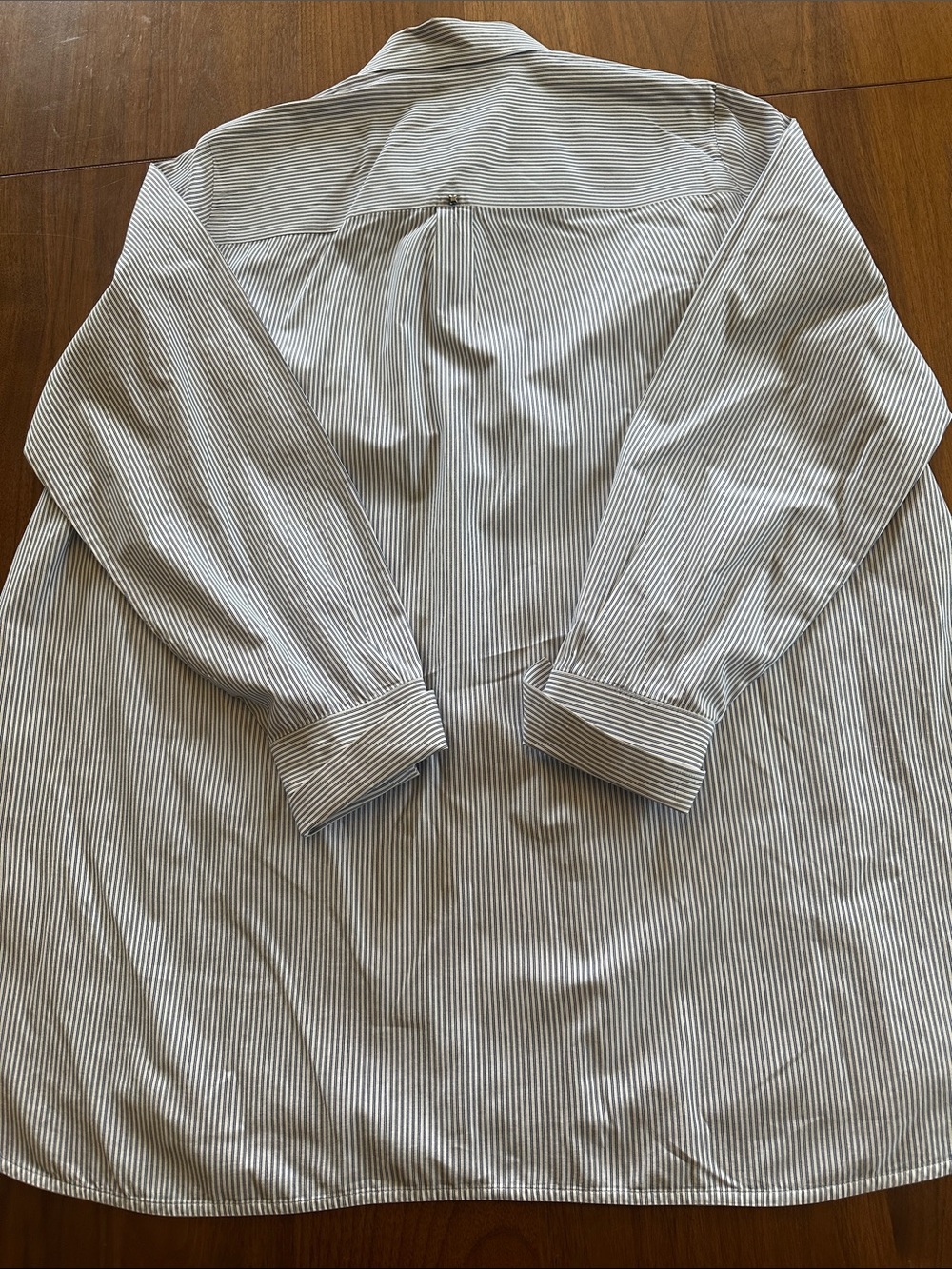MARINA RINALDI Pinstripe Shirt - Picture 4 of 6